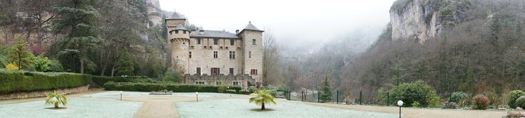 Chateau De La Caze Sainte-Énimie Buitenkant foto