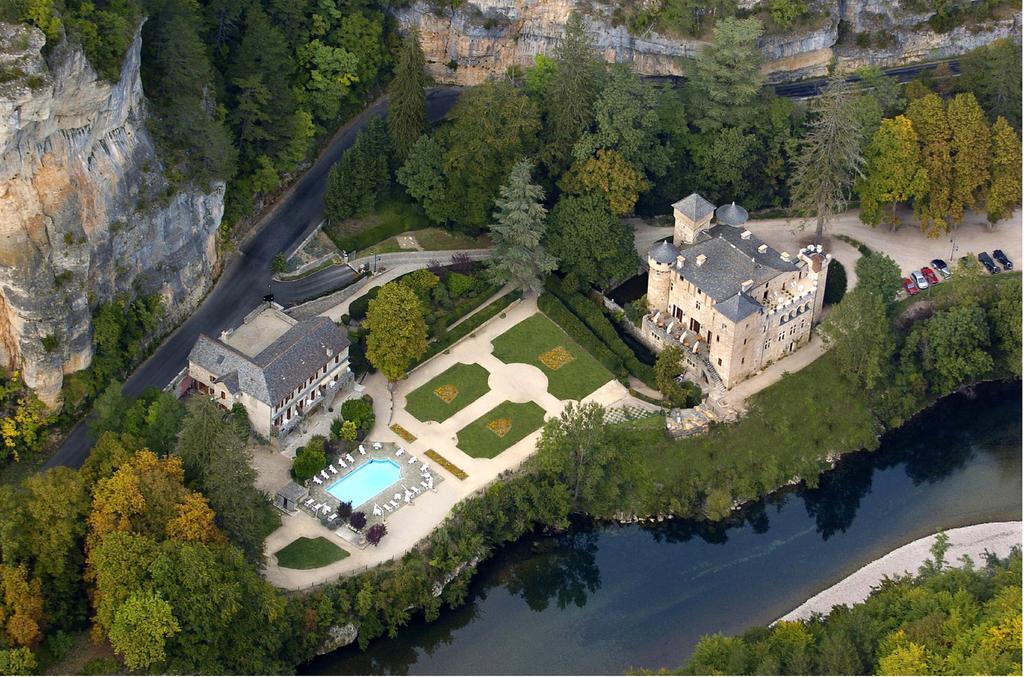 Chateau De La Caze Sainte-Énimie Buitenkant foto